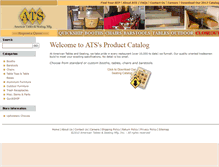 Tablet Screenshot of catalog.atsfurniture.com